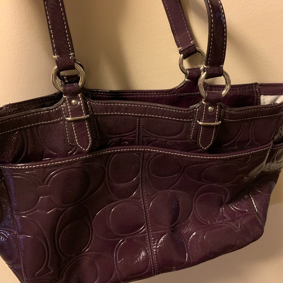 Coach Handbags - Coach Purple Purse